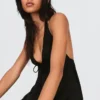 Linen Blend Halter Waistcoat – #Bershkastyle – Women