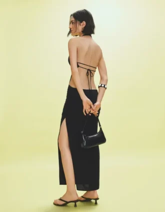 Long Halter Neck Dress Long Halter Neck Dress