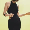 Long Halter Neck Dress Long Halter Neck Dress