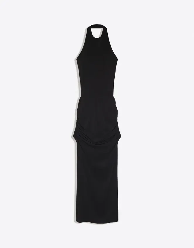 Long Halter Neck Dress Long Halter Neck Dress