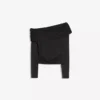 Long Sleeve Asymmetric Tulle T-Shirt Long Sleeve Asymmetric Tulle T-Shirt