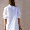 Long Sleeve Crossover Button Shirt Long Sleeve Crossover Button Shirt