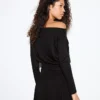 Long Sleeve Mini Dress with Sash Long Sleeve Mini Dress with Sash