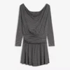 Long Sleeve Mini Dress with Sash