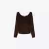 Long Sleeve T-Shirt with Gathering – T-Shirts