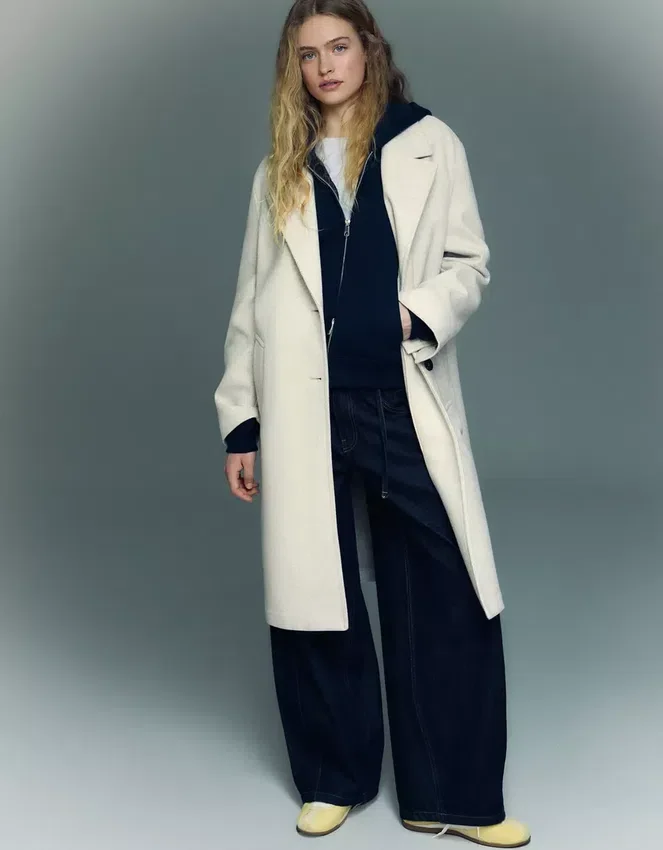 Long Soft Touch Coat – Jackets and Trench Long Soft Touch Coat – Jackets and Trench