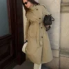 Long Trench Coat with Belt – Jackets and Trench Long Trench Coat with Belt – Jackets and Trench