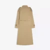 Long Trench Coat with Belt