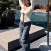 Low-Rise Baggy Barrel Jeans