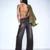 Low-Rise Baggy Barrel Jeans