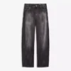 Low-Rise Baggy Barrel Jeans