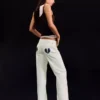 Low-Rise Baggy Jeans with Studs – Pants