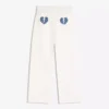 Low-Rise Baggy Jeans with Studs – Pants
