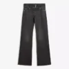 Low-Rise Bootcut Jeans with Flaps Low-Rise Bootcut Jeans with Flaps