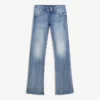 Low-Rise Bootcut Jeans with Flaps Low-Rise Bootcut Jeans with Flaps