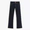 Low-Rise Bootcut Jeans with Flaps Low-Rise Bootcut Jeans with Flaps