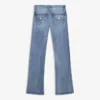 Low-Rise Bootcut Jeans with Flaps Low-Rise Bootcut Jeans with Flaps