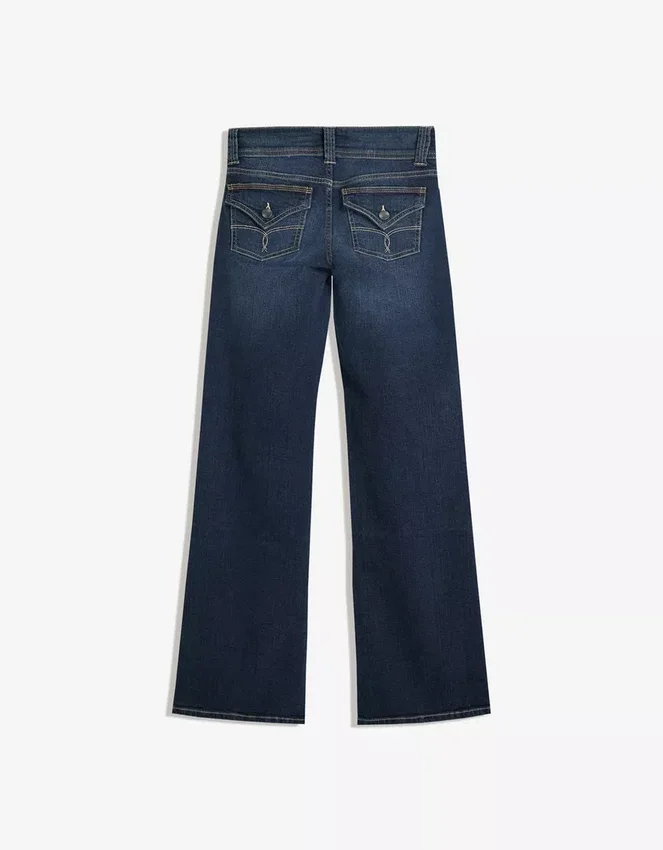 Low-Rise Bootcut Jeans with Flaps – Pants Low-Rise Bootcut Jeans with Flaps – Pants