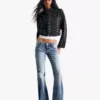 Low-Rise Embroidered Flared Jeans – Pants Low-Rise Embroidered Flared Jeans – Pants