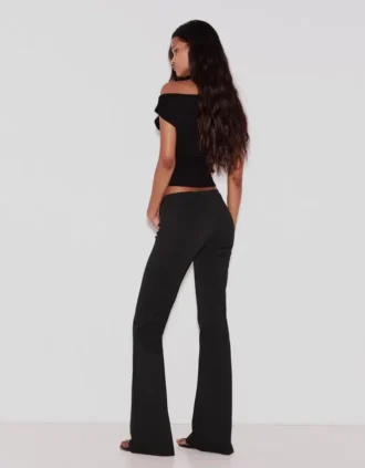 Low-Rise Flared Trousers Low-Rise Flared Trousers