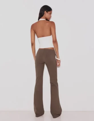 Low-Rise Flared Trousers Low-Rise Flared Trousers