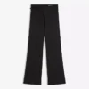 Low-Rise Flared Trousers