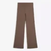 Low-Rise Flared Trousers
