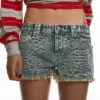 Low-Rise Shorts Aries X Bershka – #Bershkastyle – Women