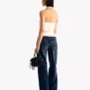 Low-Rise Straight-Leg Jeans – Pants
