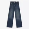 Low-Rise Straight-Leg Jeans – Pants