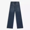 Low-Rise Straight-Leg Jeans – Pants