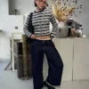 Low-Rise Wide-Leg Jeans