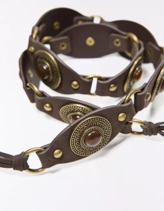 Medallion Belt with Stones