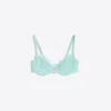 Mesh and Lace Bra with Underwire