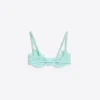 Mesh and Lace Bra with Underwire