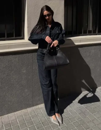 Mid Rise Baggy Jeans