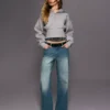 Mid Rise Baggy Jeans – Pants