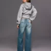 Mid Rise Baggy Jeans – Pants