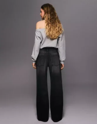 Mid Rise Baggy Jeans – Pants