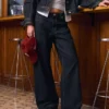 Mid Rise Baggy Jeans – Pants