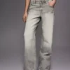 Mid Rise Baggy Jeans – Pants