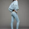 Mid-Rise Push-Up Skinny Jeans – Pants Mid-Rise Push-Up Skinny Jeans – Pants