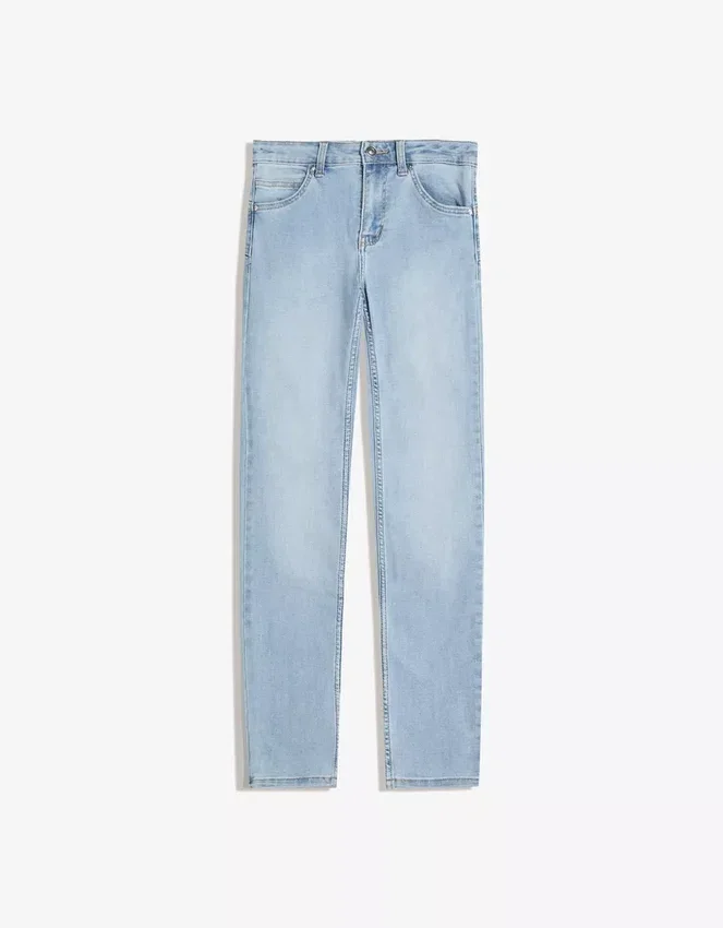 Mid-Rise Push-Up Skinny Jeans – Pants Mid-Rise Push-Up Skinny Jeans – Pants