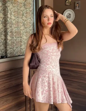 Off-The-Shoulder Mini Dress