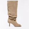 Open Kitten-Heel Boots – Boots and Ankle Boots Open Kitten-Heel Boots – Boots and Ankle Boots