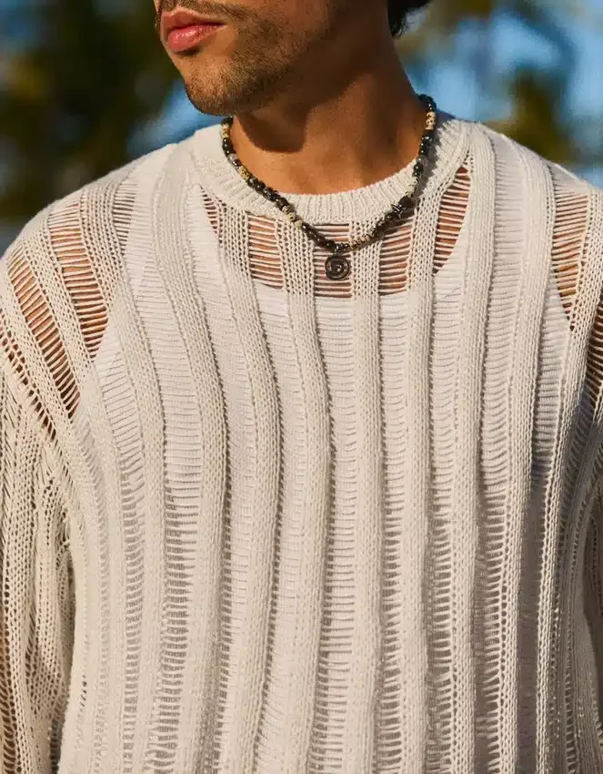 Open Knit Sweater – Sweaters and Cardigans Open Knit Sweater – Sweaters and Cardigans