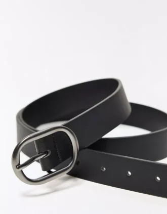 Oval Buckle Belt – Accessories