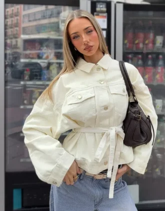 Oversize Denim Jacket – Jackets and Trench