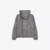 Oversize Plaid Technical Jacket – Jackets