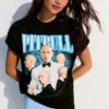 Oversize Print Pitbull T-Shirt
